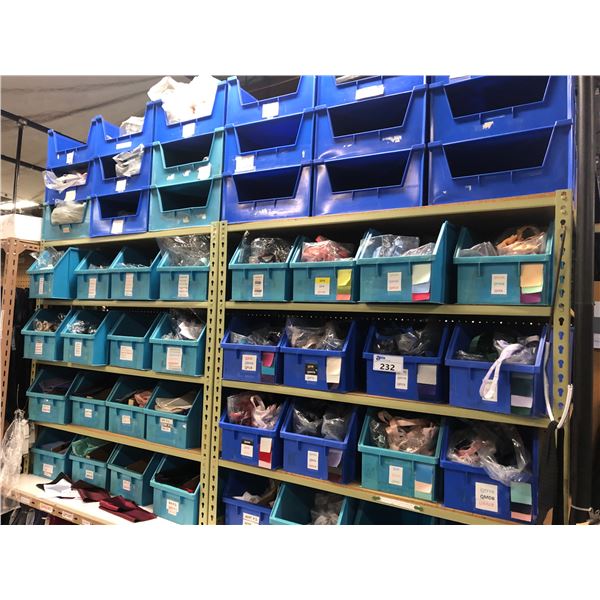 LARGE AMOUNT OF TIES AND POCKET SQUARES