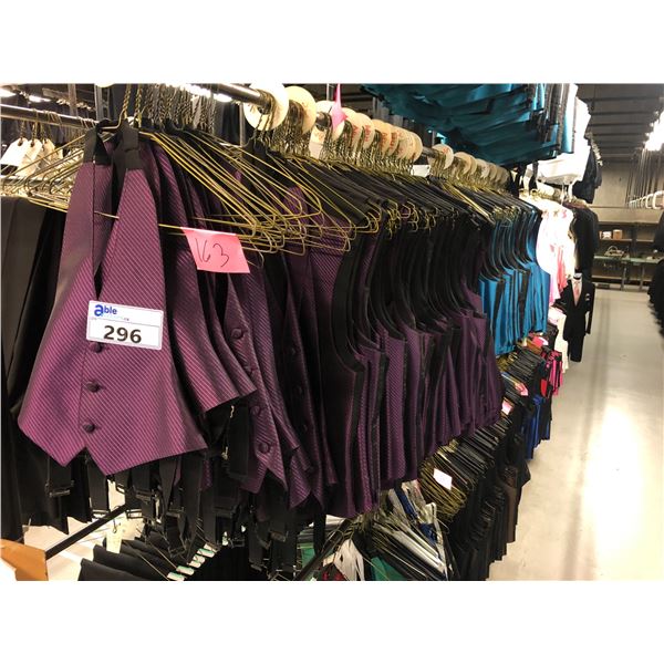 MIXED VESTS APPROX 220 MIXED COLOURS AND SIZES