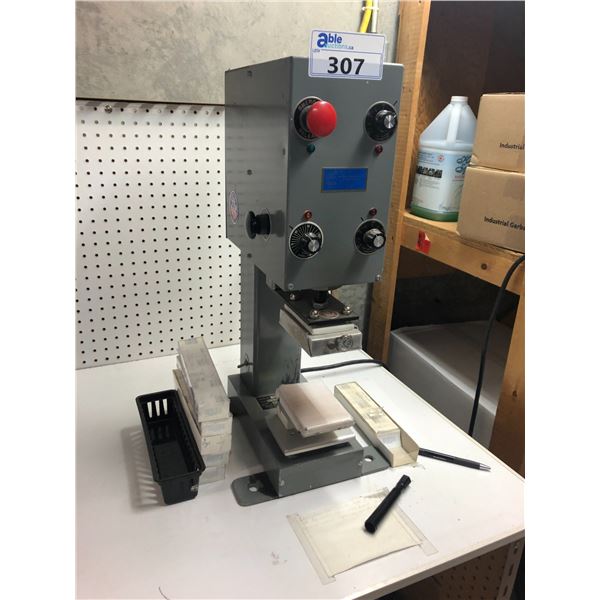 TEXAS AUTOMATION MODEL ES32 HEAT PRESS MACHINE