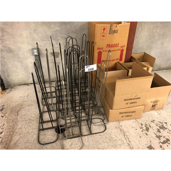 LOT OF COAT HANGER RACKS