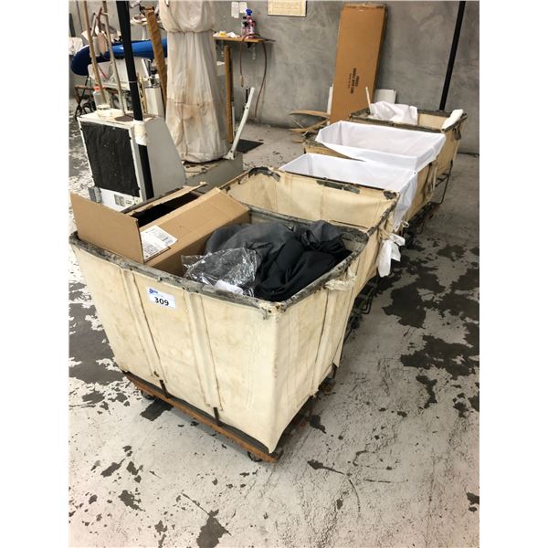 5 SMALL GARMENT BINS
