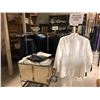 Image 3 : LOT OF 9 DISPLAY RACKS AND CONTENTS INCLUDING JACKETS, VESTS, SHIRTS AND PANTS