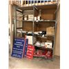 Image 1 : 2 LIGHT DUTY WAREHOUSE RACKS AND CONTENTS