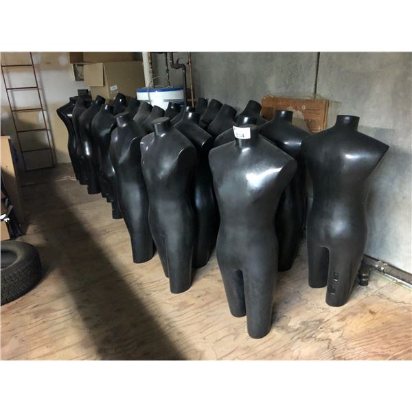 CONTENTS OF MEZZANINE WHICH INCLUDE MANNEQUINS, GAMES AND MORE
