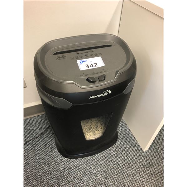 16 PAGE CAPACITY HIGHSPEED SHREDDER