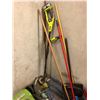 Image 3 : VARIOUS YARD EQUIPMENT INCLUDING GREENWORKS LAWNMOWER, RYOBI CORDLESS TRIMMER, SHOP VAC AND MORE -