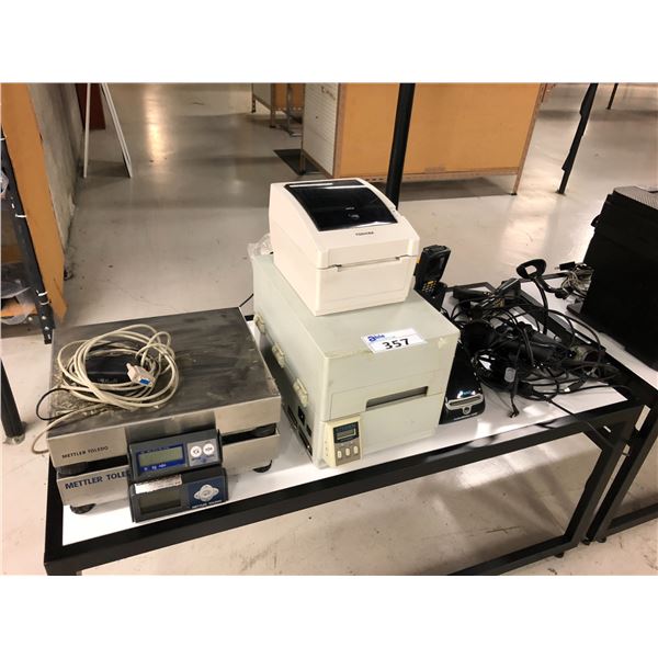 BARCODE EQUIPMENT INCLUDING CITIZEN CLP-6002 PRINTER, SCANNERS AND TOLEO SCALE