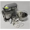 Image 1 : KITCHEN AID CUSTOM STAND MIXER W/ 2 BOWLS, 3 DOUGH