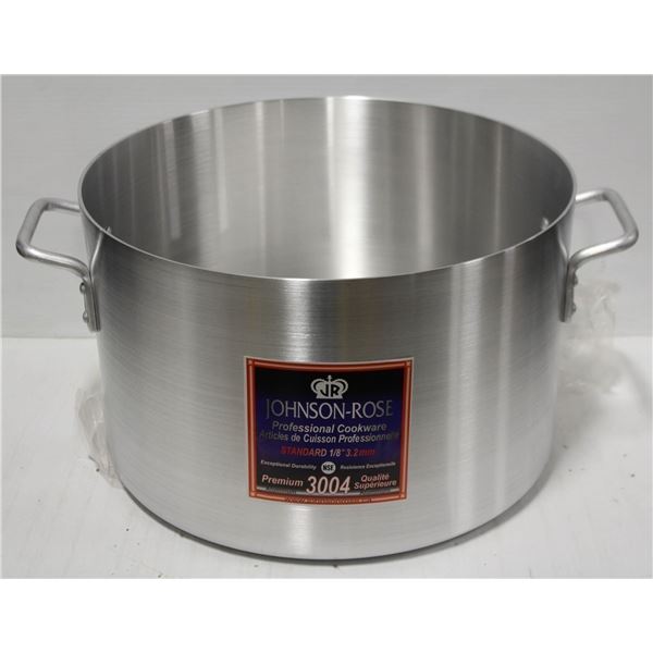 NEW JOHNSON ROSE PREMIUM 34QT ALUMINUM SAUCE POT