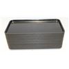 Image 1 : STACK OF 26 CAMBRO MARKET TRAYS 18" X 8.75" X 1"