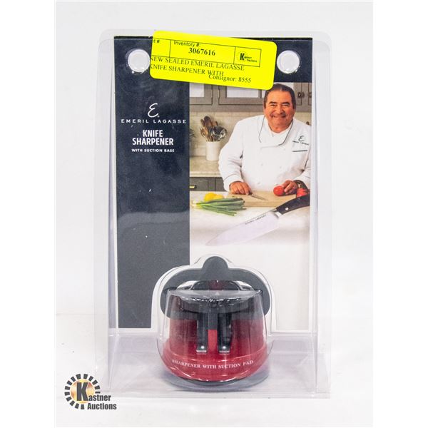 NEW SEALED EMERIL LAGASSE KNIFE SHARPENER WITH