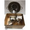 Image 1 : LOT OF ASSORTED COMMERCIAL STEELWARE