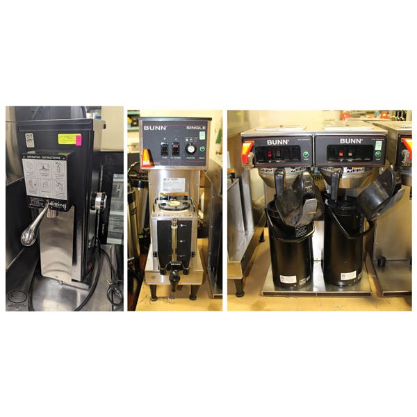 FEATURED LOTS: COFFEE EQUIPMENT