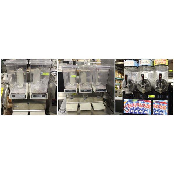 FEATURED LOTS: COMMERCIAL JUICE & SLUSH DISPENSERS