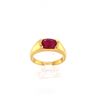 Image 2 : 2.31ct Ruby 18K YG 7.18gm Ring