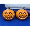 Image 1 : Lot of LED Lighted Jack-o-Lanterns (2- 5.12in x 4.72in x 5.32in)