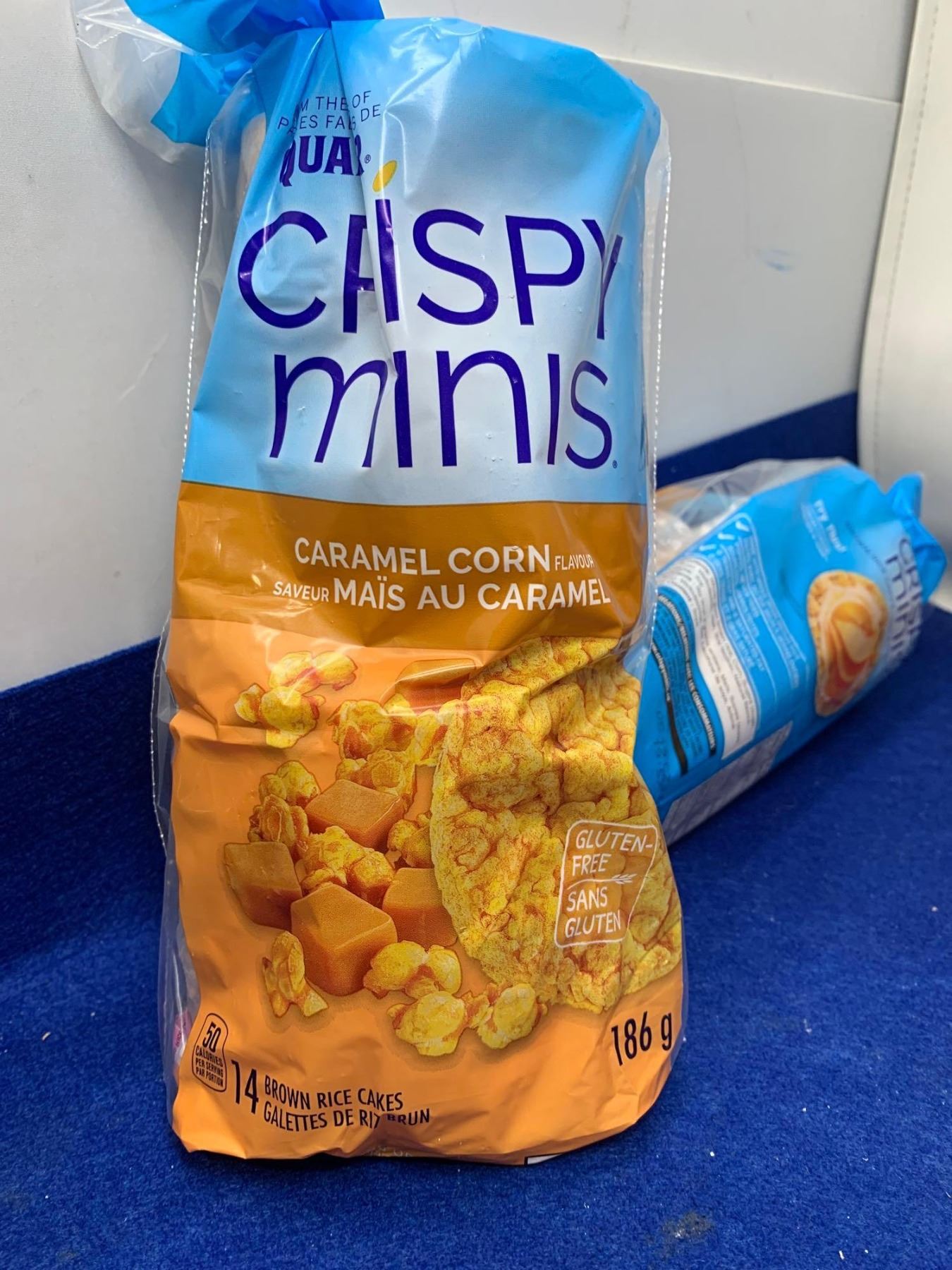 Quaker Crispy Minis-Caramel Corn (5 x 186g) - A D Auction Depot Inc.