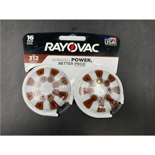 Rayovac Size 312 Hearing Aid Batteries