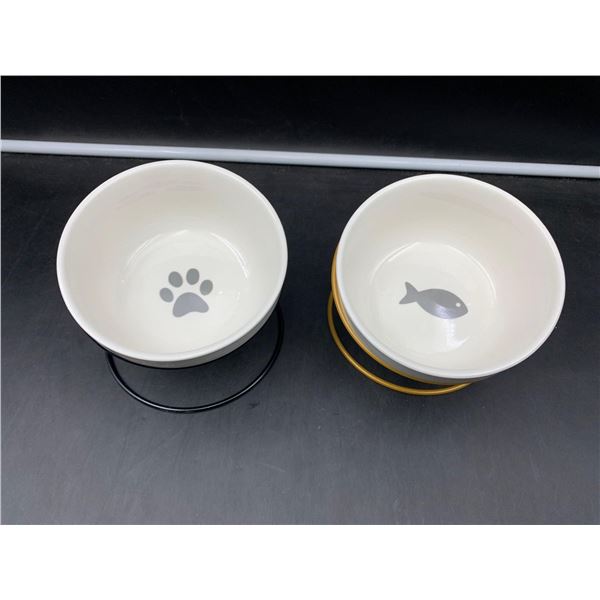 Raised Cat Bowls (2ct)
