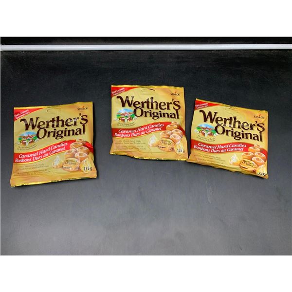 Werther's Original Caramel Hard Candies (3 x 135g)