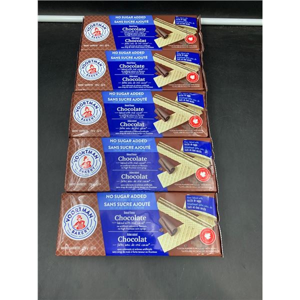 Voortman Chocolate Wafers (5 x 250g)