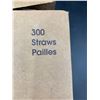 Image 2 : 10in wrapped Paper Spoon Straws (300ct)