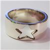 Image 1 : Silver Ring (~Size 7)(Ring is resizable for $40) (~length 0inches) (~weight 7.08g), Suggested Retail