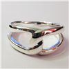 Image 1 : Silver Ring (~Size 7)(Ring is resizable for $40) (~length 0inches) (~weight 3.65g), Suggested Retail
