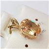 Image 2 : 14K Yellow Gold Citrine Pendant (~Size 0) (~length 0inches), Suggested Retail Value $200 (Estimated 