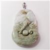 Image 1 : Silver Jadeite Pendant (~Size 0) (~length 0inches), Suggested Retail Value $200 (Estimated Selling P