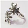 Image 2 : Silver Ring (~Size 9)(Ring is resizable for $40) (~length 0inches) (~weight 4.77g), Suggested Retail