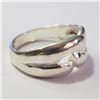 Image 2 : Silver Ring (~Size 9)(Ring is resizable for $40) (~length 0inches) (~weight 4.18g), Suggested Retail