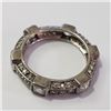 Image 2 : Silver Cubic Zirconia Ring (~Size 6)(Ring is resizable for $40) (~length 0inches) (~weight 3g), Sugg
