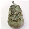 Image 1 : Silver Jadeite Pendant (~Size 0) (~length 0inches), Suggested Retail Value $200 (Estimated Selling P