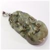 Image 2 : Silver Jadeite Pendant (~Size 0) (~length 0inches), Suggested Retail Value $200 (Estimated Selling P