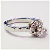 Image 3 : Silver Cubic Zirconia Ring (~Size 6)(Ring is resizable for $40) (~length 0inches) (~weight 3.22g), S