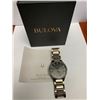 Image 1 : Bulova Gents Date Face Dress Wrist Watch with certificate & Box ESTATE ITEM