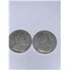 Image 2 : Canada Vintage King George VII Pure Silver Half dollars Lot of 2 - 1908 & 1910