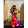 Image 1 : Holiday Living Animated Scary Clown - 9.84" x 5.91" x 14.57"