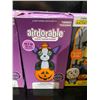 Image 4 : Lot of 4 Assorted Airdorable Halloween Inflatables.