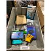 Image 1 : Bin Lot of Assorted Electronics - Bin Included