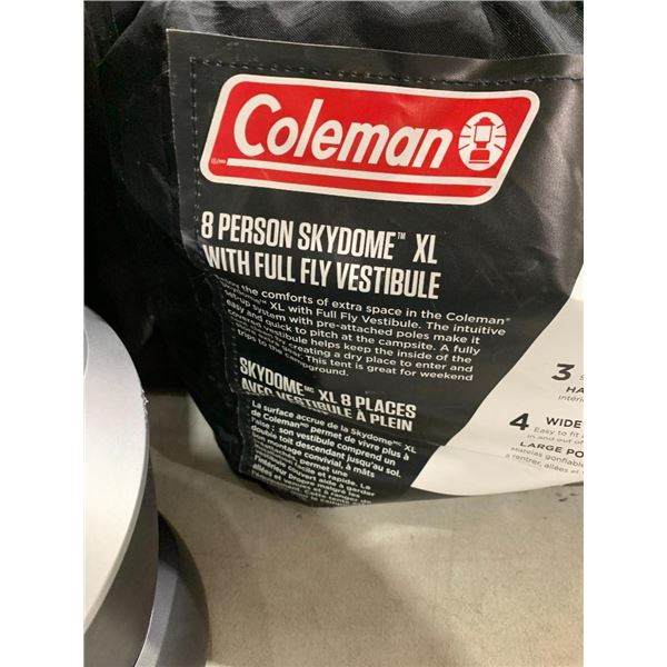 coleman 8 person skydome XL
