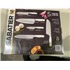 Image 3 : Sabatier 5 Piece Forged German Steel Triple-Riveted Knife Set