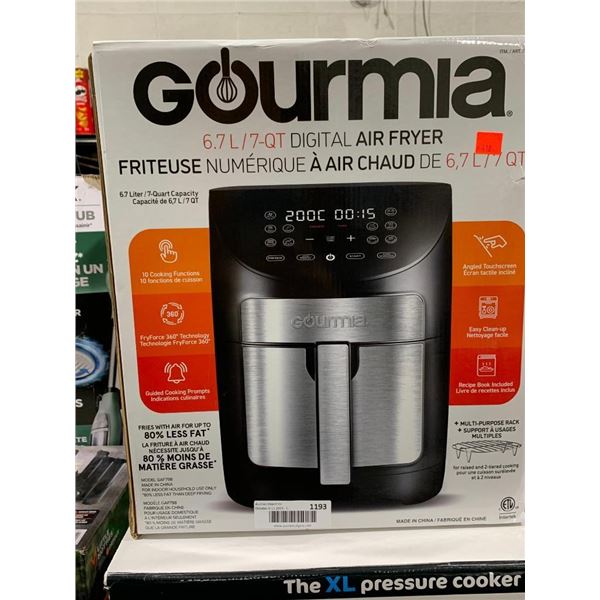 Gourmia 6.7L Digital Airfryer