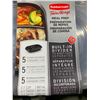 Image 4 : Rubbermaid Take Along Meal Prep Containers - Lot of 4 x 5 Containers