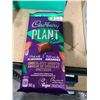Image 3 : Cadbury Plant Bar Chocolatey Smooth Wade w/ Almonds Chocolate Bars 18 x 90g