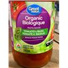 Image 2 : Great Value Organic Pasta Sauce Tomato & Basil 6 x 700ml