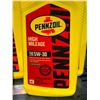 Image 2 : Pennzoil High Mileage SAE 5W-30 Synthetic Blend Motor Oil 6x946ml