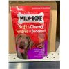 Image 2 : Milk Bone Soft & Chewy Beef Steak Flavor Treats 12 x 113g