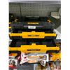 Image 4 : DeWalt Stak Tool Storage Organizer, Double Drawers (DWST17804) , Black